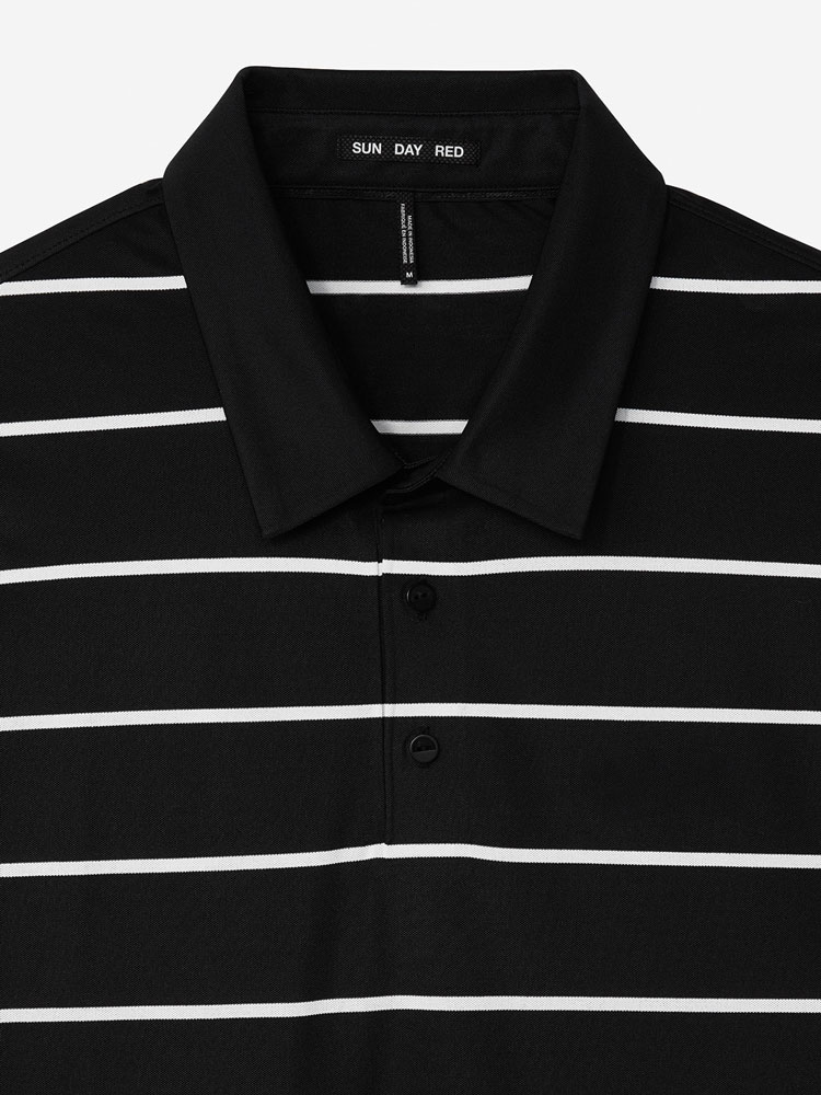 Glass Cypress Multicolor Striped Polo